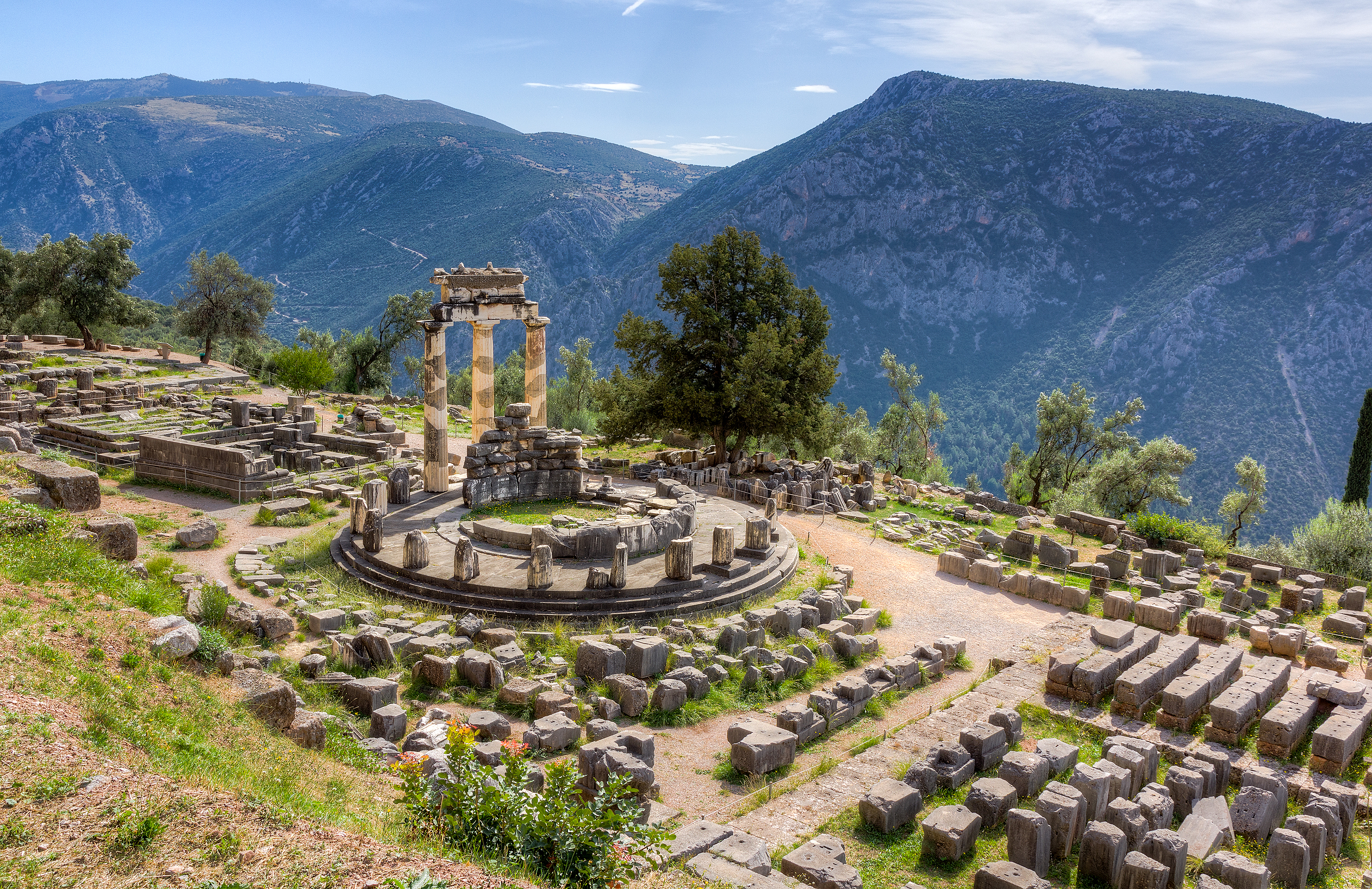 Delphi is one of the best sites to visit during Spring in Greece. 