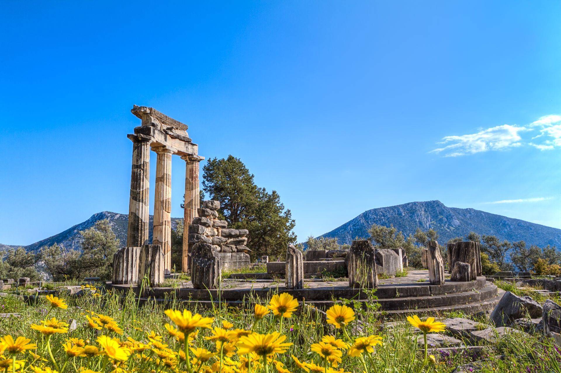 Explore Delphi Arcaheological site